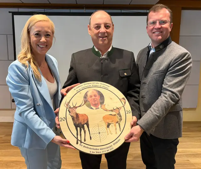 Hans-Peter Pfeffer ist neuer Bundesobmann der Wildhalter