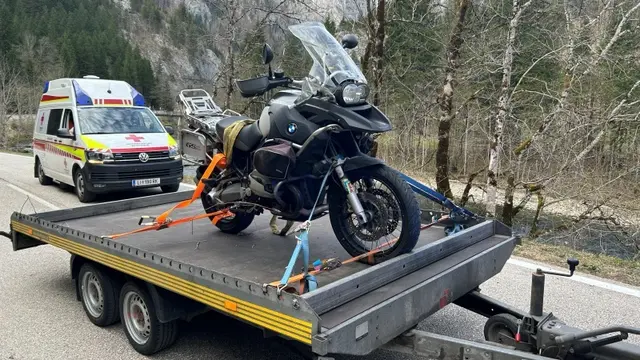 Mottoradfahrer wurde bei Unfall am Wochenende schwer verletzt