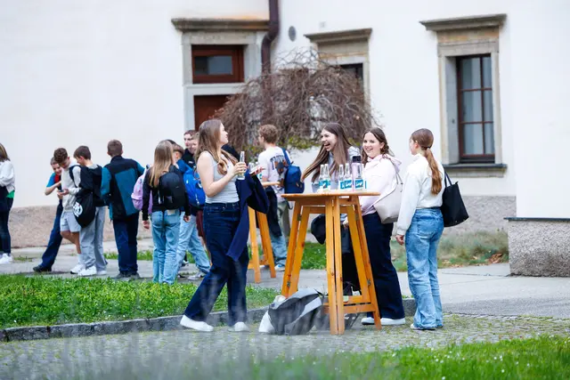 Pause zwischen den Workshops | Foto: Diözese Linz / Bernhard Wizany