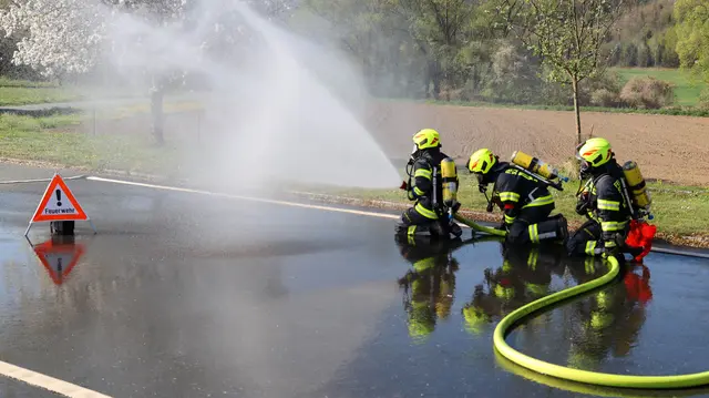 Atemschutzleistungsprüfung und Feuerwehrübung absolviert