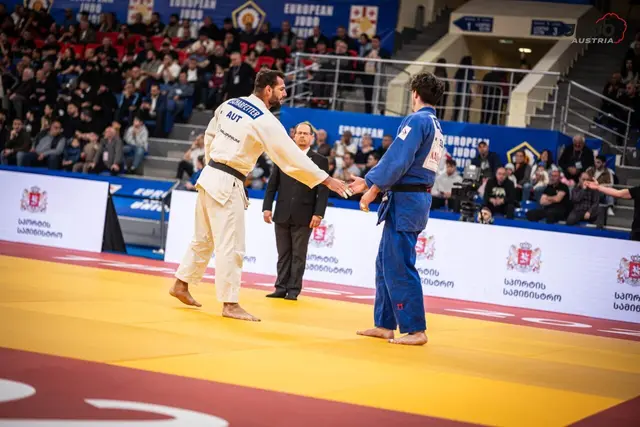 Die Hoffnungen auf Edelmetall waren groß, doch das Bronze-Duell nahm ein schnelles Ende. | Foto: Judo Austria