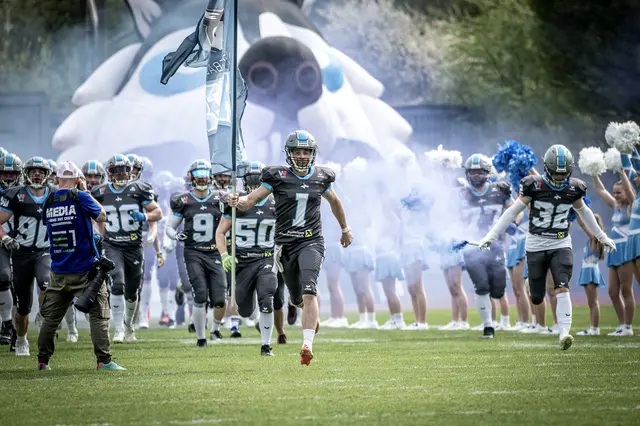 Die Welser Huskies stecken die Fehérvár Enthroners Football Academy mit 29:19 in die Tasche. | Foto: Hilmar Straub