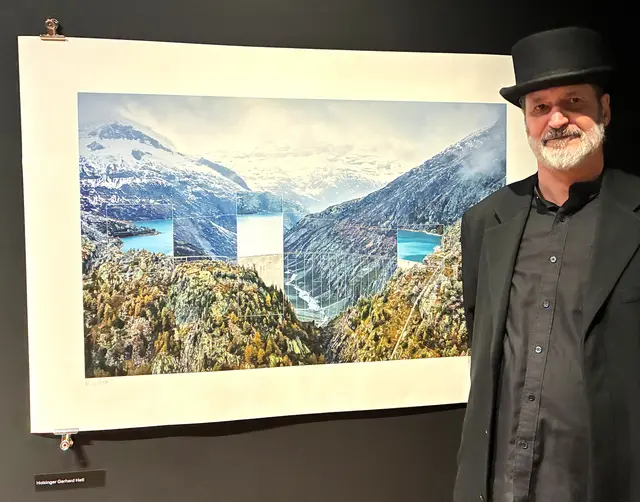 Künstler Gerhard Holzinger aus Kirchdorf an der Krems. | Foto: Holzinger