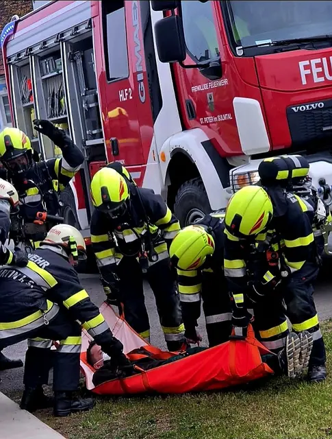 Foto: FF St. Peter, Krisenstabmitglieder
