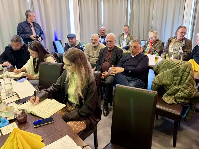 Zahlreiche Medienvertreter beim Pressegespräch zum Konzert der "Band für Steiermark" in Sinabelkirchen | Foto: Gaube