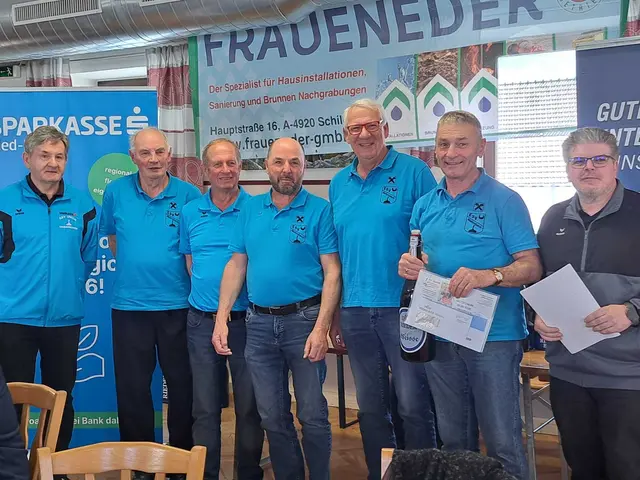 Union Mehrnbach-ESV Mannschaft 2 ist Bezirksliga  Meister