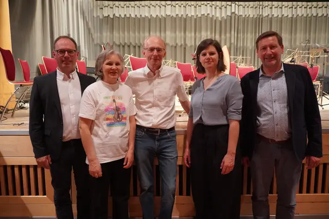 v.r. Peter Margreiter, Lydia Kurz, Markus Fritz, Susanne Fritz und Werner Kreidl sind die Köpfe hinter diesem Projekt. 