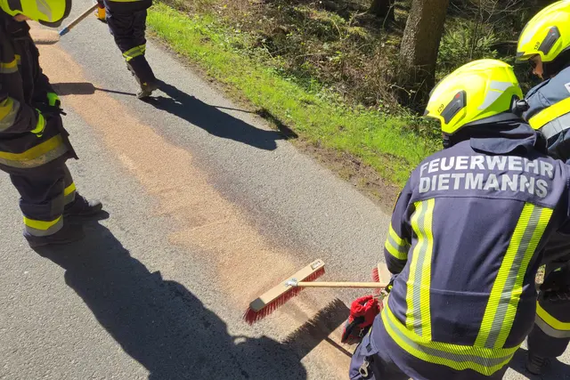 Ölspur von Thaya nach Dietmanns