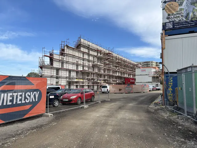 Das Stadtquartier An der Schanze gehört zum neuen Stadtteil Donaufeld. | Foto: Michael Marbacher/MeinBezirk