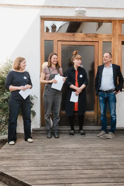 Eröffnung KOHO - Kollektiv im Hof in Grein.  | Foto: Christina Kloibmüller
