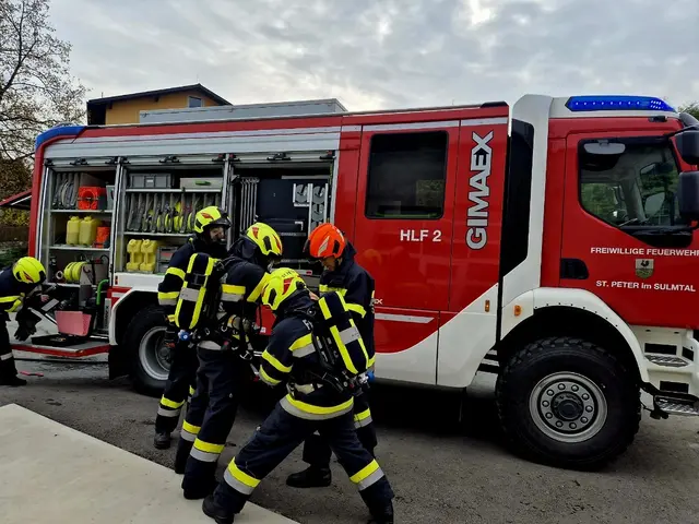 Foto: FF St. Peter, Krisenstabmitglieder
