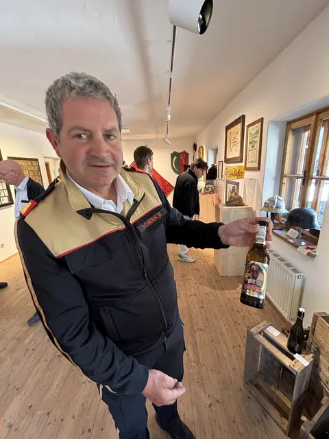 Jubiläumsbier von Huber. | Foto: Klaus Kogler
