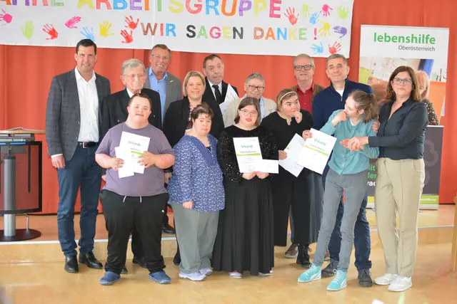 45 Jahre Engagement für Menschen mit Beeinträchtigung in Gmunden