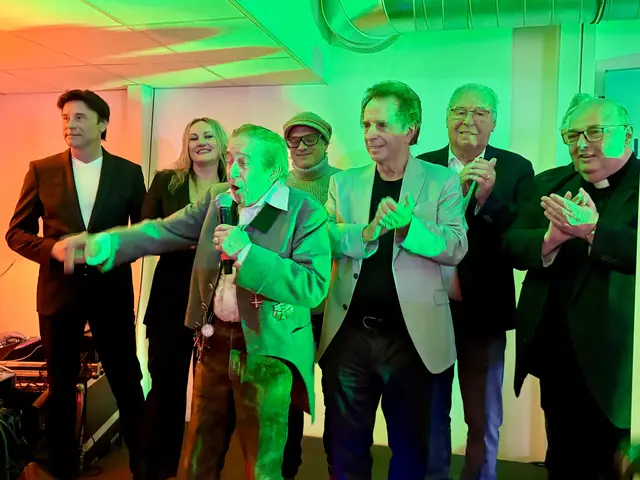 Ein kleiner Vorgeschmack auf die "Band für Steiermark" beim Pressetermin im Hotel Novapark in Graz | Foto: Gaube