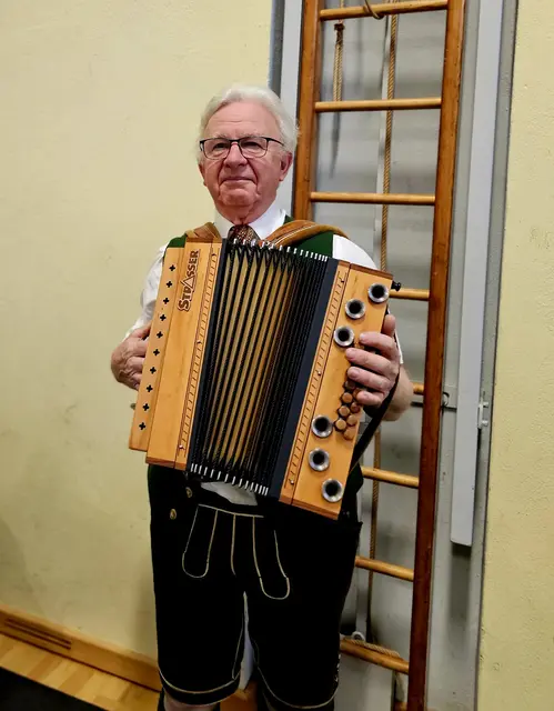 Franz Deutschmann sorgte für die musikalische Umrahmung. | Foto: Maria Fauth