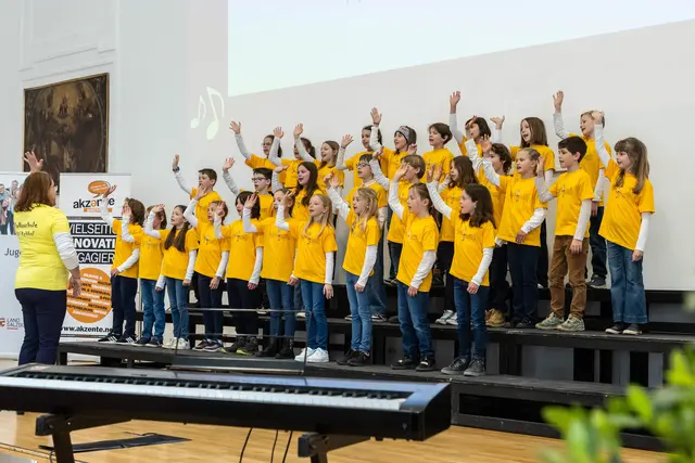 Von 20. bis 23. April feiern junge Sängerinnen und Sänger in Salzburg ein Fest der Musik beim Landesjugendsingen.  | Foto: Land Salzburg/Neumayr/Hofer