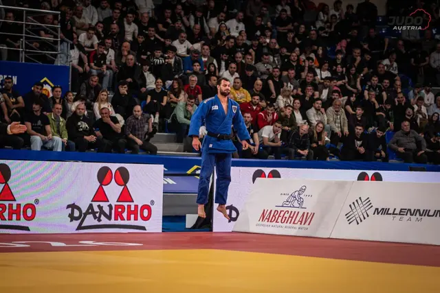 Thomas Scharfetter kämpfte stark bei der Europameisterschaft in Tiflis. | Foto: Judo Austria