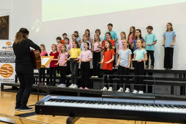 Dabei steht nicht nur die Leistung sondern vorrangig die Gemeinschaft und der Spaß am Gesang im Mittelpunkt. | Foto: Land Salzburg/Neumayr/Hofer