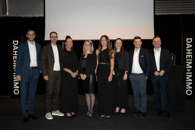 Das Team von Daheim Immo freute sich über die herzlichen Glückwünsche | Foto: Viktoria Ponsold Photography