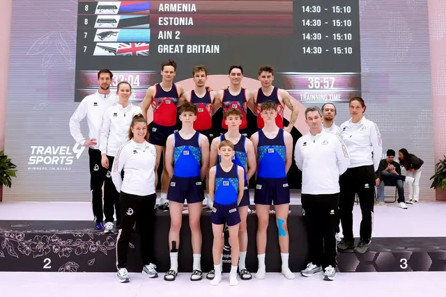 Österreichs Jugend holte sich bei der EM im Synchron-Trampolinspringen den 6. Platz. Einer der zwei Leistungsträger: der Wiedner Leonhard Zens. | Foto: Ferraro Simone