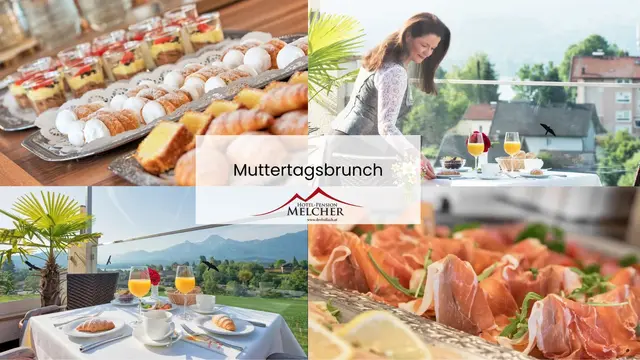 Zum Muttertag: Ein schmackhafter Muttertagsbrunch mit atemberaubenden Ausblick bei der Hotel-Pension Melcher in Drobollach. | Foto: Hotel-Pension Melcher