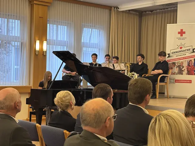 Musikalisch umrahmt wurde die Veranstaltung von der Musikschule Oberpullendorf. | Foto: Rosenberger Victoria