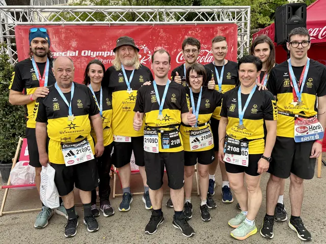 Team Dornau beim Vienna City Marathon 2026 | Foto: Sebastian Koller