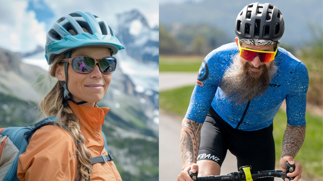 Beim Sport zählt jede Sekunde – mit der richtigen Brille bleibt die Sicht klar und die Performance hoch. | Foto: stock.adobe/Nataliia_Trushchenko (KI-generiert)/