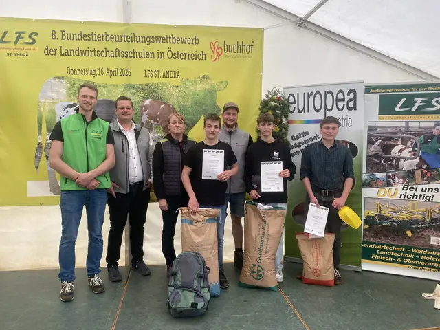 Sieger der Bewertung "Brown Swiss" | Foto: LFS St. Andrä