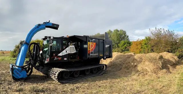Eine neue Schilfpflegemaschine wird aktuell von Seemanagement Burgenland getestet. | Foto: Seemanagement Burgenland