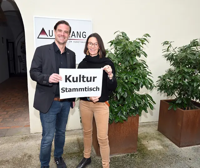 Im Kunsthaus in Horn gibt es auch kulinarische Angebote, wie im "Ausklang". | Foto: Hohenegger