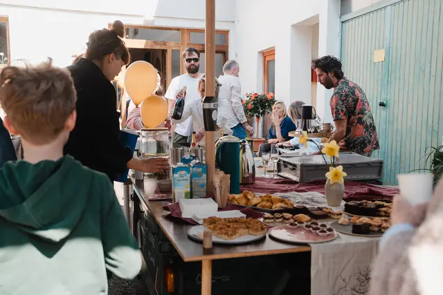 Eröffnung KOHO - Kollektiv im Hof in Grein.  | Foto: Christina Kloibmüller
