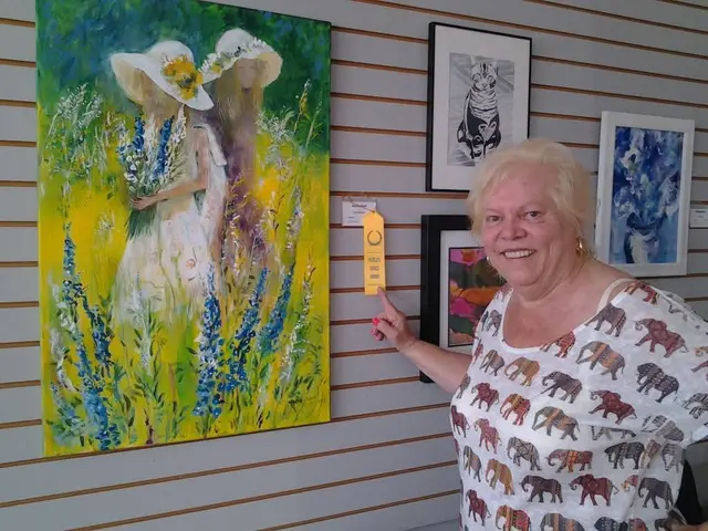 Besonders gefreut hatte sich Jutta Hutterer, dass viele Ihrer Werke in Fort Myers Auszeichnungen erhielten und sie dort in der non- profit- Galerie Unterricht geben konnte. | Foto: privat, Kreska