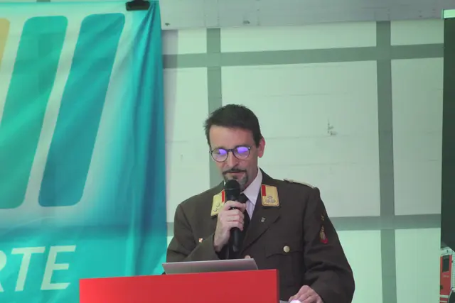 Bezirksfeuerwehrkommandant Eduard Paireder | Foto: MeinBezirk Perg/Köck