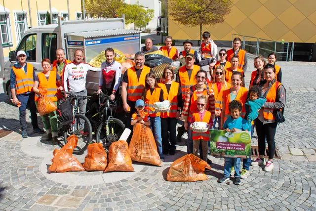 Frühjahrsputz in der Stadt Zwettl