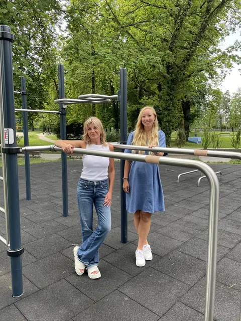Sabine Pichler und Julia Zweimüller wollen andere für Sport und Bewegung begeistern | Foto: Lisa Gold