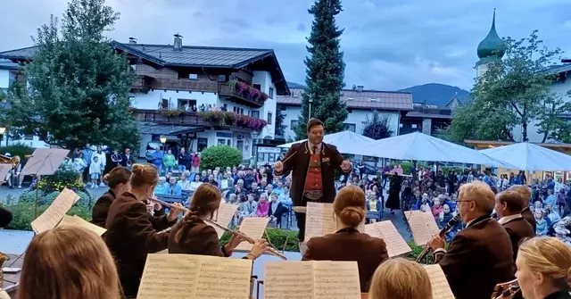 Das Lieblingsplatzl des Bürgermeisters ist der Musikpavillon in Westendorf. | Foto: Musikkapelle Westendorf