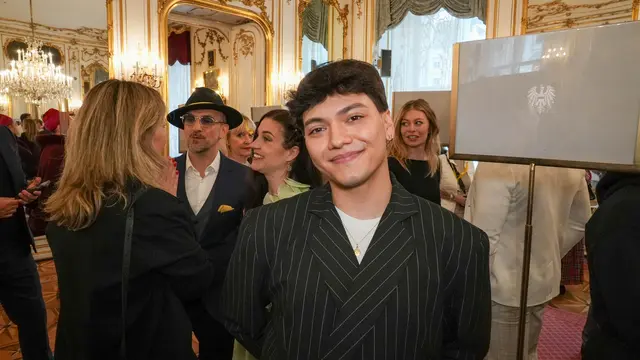 JJ wurde gefragt, wie er sich fast ein Jahr nach dem ESC-Sieg fühlt: „Es ist verrückt, dass es jetzt schon ein Jahr her ist.“ | Foto: Andreas Pölzl/MeinBezirk