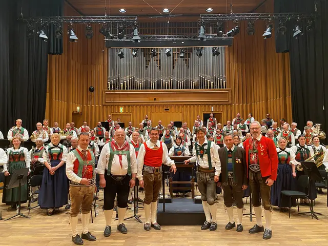 Konzertreise des Bezirksblasorchesters 40+ nach Wien