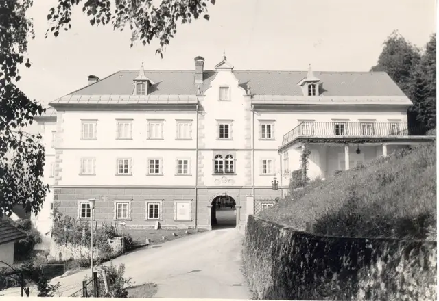 Die denkmalgeschützte Anlage war früher Sitz der Herrschaft Paternion, heute gehört es Familie Foscari-Widmann-Rezzonico. | Foto: Gemeinde Paternion