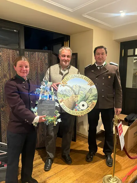 erfolgreiches Bildscheibenschießen der SG Reutte