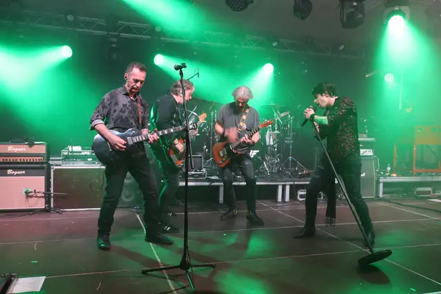 Die Band „Parni valjak“ aus Zagreb rund um Leadsänger Igor Drvenkar begeisterte jüngere und ältere Rockfans. | Foto: Sonja Radakovits-Gruber