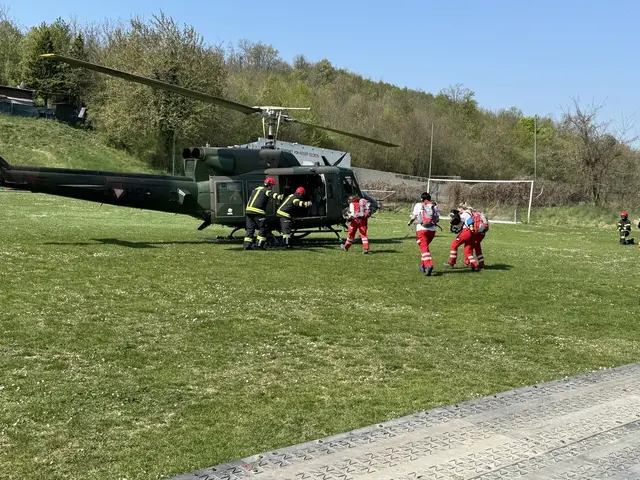 Rund 90 Einsatzkräfte nahmen an der Flugdienst-Großübung im Raum Donnerskirchen und Schützen am Gebirge teil.  | Foto: Burgenländischer Landesfeuerwehrverband