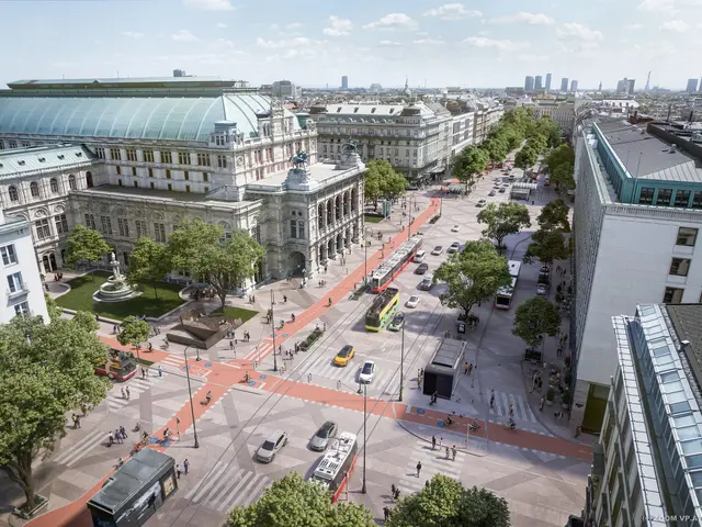 Während man auf die Pläne zur Verkehrsberuhigung der Stadt Wien wartet, hat der ÖAMTC seine Umgestaltungspläne für die „neue“ Ringstraße vorgestellt: So soll der Opernring aussehen. | Foto: ZOOM visual project gmbh