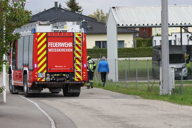 Gefahr ging von einer Propangasflasche in einem Wohnwagen in Weißkirchen aus, aus dem der Inhalt entwich. | Foto: laumat.at