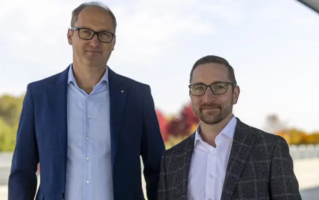 Geschäftsführer Gerhard Hanschitz &amp; Hannes Melcher (v.l.) | Foto: Gerhard Maurer