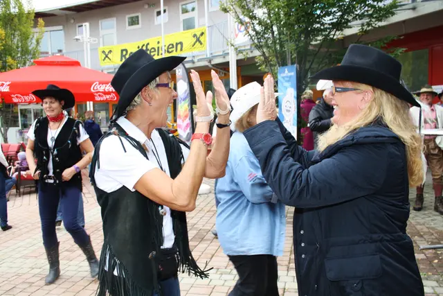 Line Dance Flashmob in Kalsdorf
