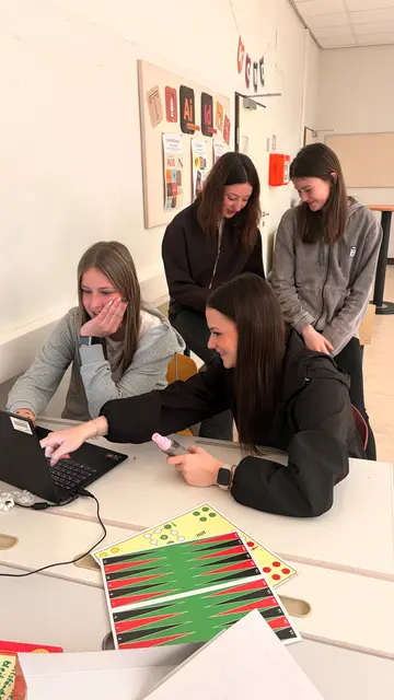 Kreativität und Teamwork waren gefragt. | Foto: HLW Mureck