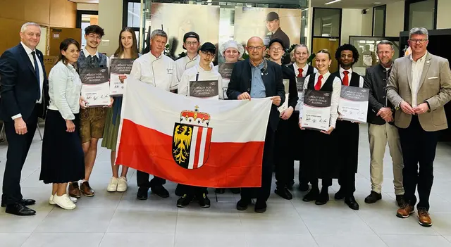 Diese neun Top-Nachwuchstalente werden Oberösterreich bei den WKO JuniorSkills Austria 2026 in Tirol vertreten. | Foto: WKOÖ 