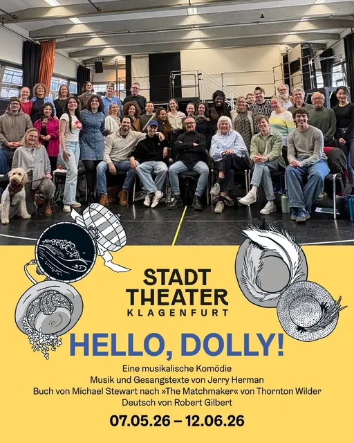 Aktuell wird schon fleißig geprobt für die musikalische Komödie "Hello Dolly!" | Foto: Stadttheater Klagenfurt/FB